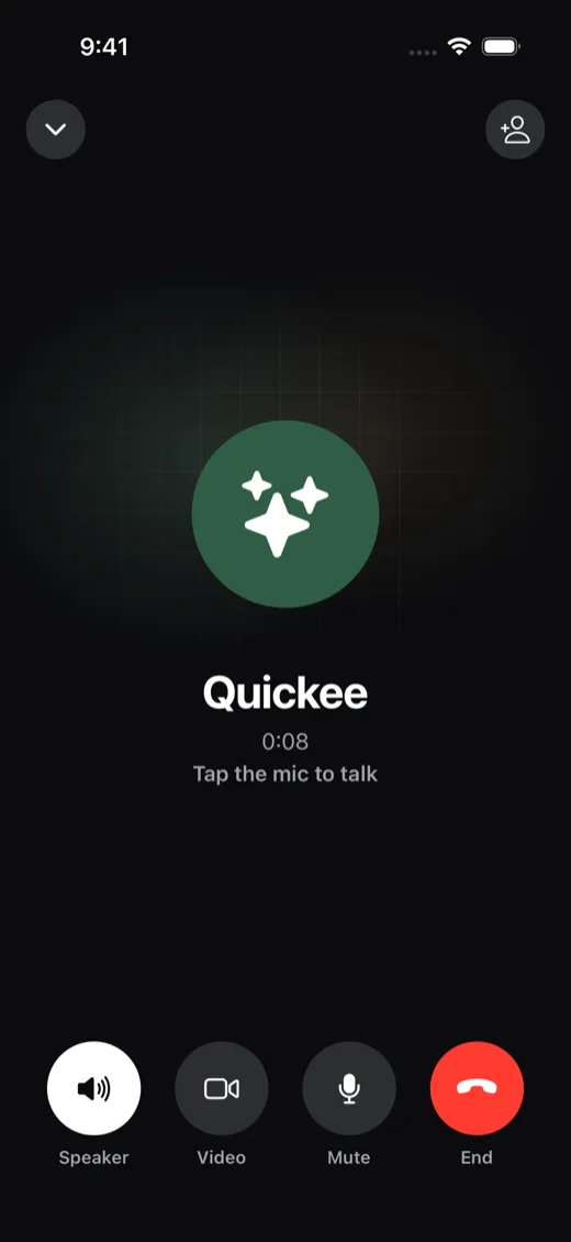 A call